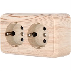 Двойная розетка LK Studio 813525 - фото 17085502