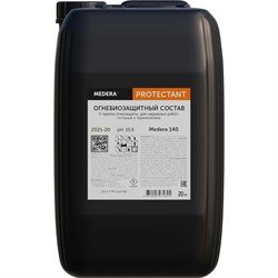Антисептик-антипирен для наружных работ MEDERA 140 Concentrate - фото 17087367