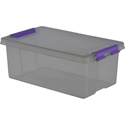 Контейнер с крышкой HONEYCOMB 10 л, серия HOME, антрацит M-H10-00.76new - фото 17091084