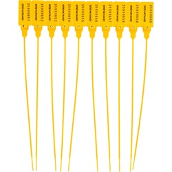 Пластиковая номерная пломба ООО Пломба.Ру КПП-3-1602 ст 639315 - фото 17091681