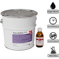 Двухкомпонентная эмаль эпоксидная Эвомикс 72773 - фото 17091755