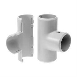 Разборный тройник Промрукав 07332м - фото 17093368