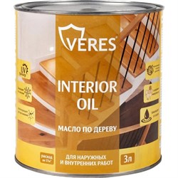 Масло для дерева VERES interior oil - фото 17094147