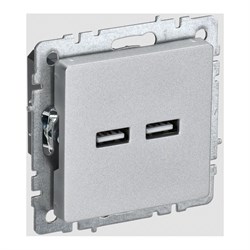 Розетка usb IEK Brite - фото 17094398