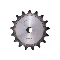 Звездочка Ace для цепи 12B-1 Z=18 со ступицей, HT, под расточку - фото 17098256