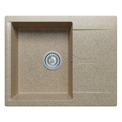 Мраморная кухонная мойка Polygran Gals-620 №302 - фото 17099505