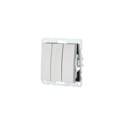 Трехклавишный выключатель LK Studio 862103-1 - фото 17099509