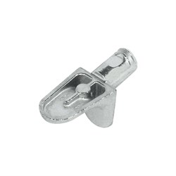 Никелированный полкодержатель Hafele 282.24.710 - фото 17099799