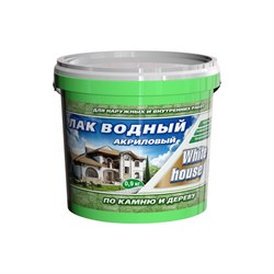 Водный лак по камню и дереву White House 14329 - фото 17099935