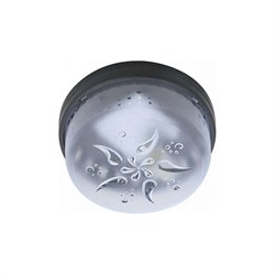 Светильник HOROZ ELECTRIC ГЛОП Роза Ветров Пластиковая Арматура (дымчатый) 400-211-100 - фото 17100247