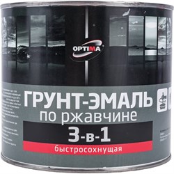 Быстросохнущая грунт-эмаль Optima 11598024 - фото 17101359