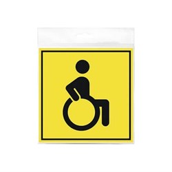 Наклейка Контур Лайн Инвалид - фото 17102411