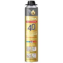 Всесезонная пистолетная монтажная пена V6 585803 - фото 17102704