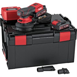 Аккумуляторная эксцентриковая шлифмашина FLEX ORE 2-125 18-EC/2.5 Set - фото 17111491