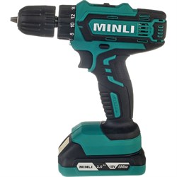 Аккумуляторная ударная дрель-шуруповерт MINLI DC103.3-2.0A - фото 17111672