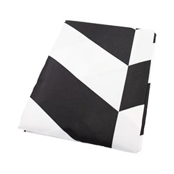 Штора для ванной комнаты Bath Plus Staggered Square black - фото 17111928