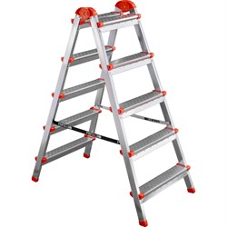 Стальная двухсторонняя стремянка Perilla ЯРУС - фото 17115352