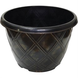 Горшок Репка Ромбики L005 - фото 17115425