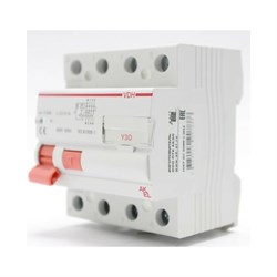 Устройство защитного отключения Akel УЗО-VDH-4P-100A-30mA-ТипAC - фото 17115500