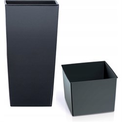 Квадратное кашпо Эльфпласт Camellia - фото 17115797