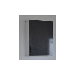 Шкаф для посуды SANTREK 50 черный металлик (с сушкой) фасад МДФ - фото 17118320