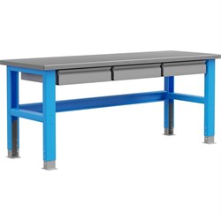 Промышленный металлический стол Верстакофф PROFFI - фото 17119834