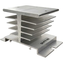 Алюминиевый радиатор охлаждения для твердотельного реле DELTAKIP DK-F0000016 - фото 17122340