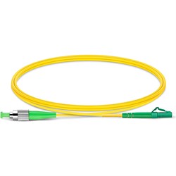 Оптический шнур Cabeus FOP(s)-9-FC/APC-LC/APC-2m - фото 17122414