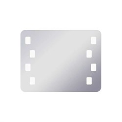 Прямоугольное зеркало Maunfeld Lustro Midas - фото 17123876