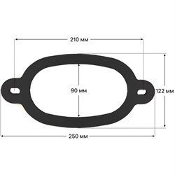Прокладка между бачком и унитазом Профитт 1893478 - фото 17125304