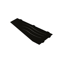 Полка RGW MT-01B/черная волна, металл 1.5 мм - фото 17126091