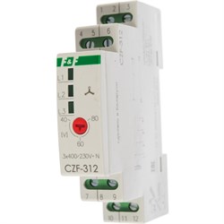 Автомат защиты электродвигателей Евроавтоматика F&F CZF-312 - фото 17128543