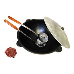 Чугунный казан Davr Metall Узбекский - фото 17129323