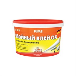 Клей для флизелиновых, виниловых и стеклообоев Pufas тов-084758 - фото 17131356