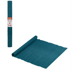 Бумага гофрированная/креповая, 110 г/м2, 50х250 см, морская волна, в рулоне, ОСТРОВ СОКРОВИЩ, 112536 - фото 17137231