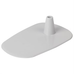 Подставка для сборки напольной стойки под рамку POS, для трубки 9 мм, пластиковая, 290270 - фото 17137613