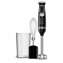 Блендер погружной BRAYER BR1241, 800 Вт, 2 скорости, 2 насадки, стакан, черный - фото 17137681