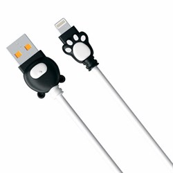 Кабель USB2.0 – Lightning, 1 м, mObility, лапки, ассорти, iPhone/iPad, УТ000037513 - фото 17137733