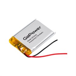Аккумулятор GoPower Li-Pol LP401015 - фото 17145264