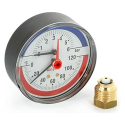 Аксиальный термоманометр Uni-Fitt 310D2442 - фото 17149063