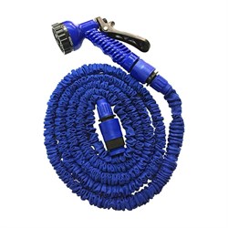 Поливочный шланг Зеленый Луг синий, 2.5-7.5 м - фото 17149856