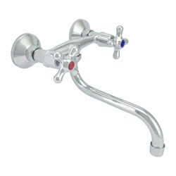 Настенный двуручный смеситель для умывальника ISTOK 0402.974 - фото 17150819