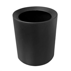 Контейнер, урна, ведерко для мусора НАСТОЛЬНОЕ без крышки 2 л, 155х130х145 мм, черный, BOOMHOUSE (БумХаус), 238901 - фото 17157679