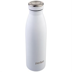 Термобутылка для напитков Perfeo PF_E1374 объем 0.5 л, белый - фото 17160233