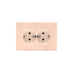 Двухместная розетка EKF Валенсия PROxima - фото 17163745