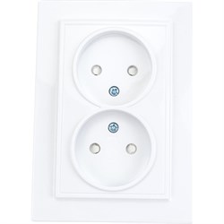 Двухместная розетка EKF Минск - фото 17163890