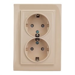 Двухместная розетка EKF Минск - фото 17164019