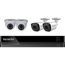 Комплект видеонаблюдения FALCON EYE FE-104MHD KIT Офис SMART - фото 17168413