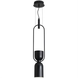 Подвесной светильник FREYA Achillea Черный Металл - фото 17168715