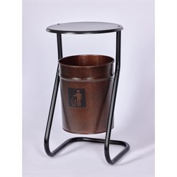 Уличная металлическая урна ПРОФМЕТСТИЛЬ 391 - фото 17169436